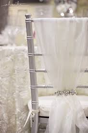 Silver Chiavari Chair With White And Rhinestone Chair Cover Wedding Chair Decorations Wedding Chairs Chair Decorations