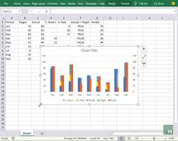 Excel Variance Charts Making Awesome Actual Vs Target Or Budget Graphs How To Pakaccountants Com Chart Excel Tutorials Excel