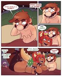 Bowsette x Mario Porn Comics by [Cobatsart] (Super Mario Brothers 