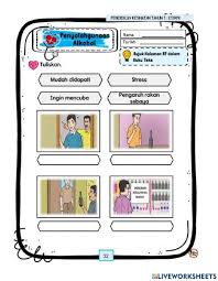 Faktor penyalahgunaan dadah online worksheet for tahun 5. Actividad Online De Penyalahgunaan Alkohol