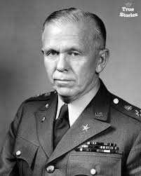 George C. Marshall walked into the Oval Office
