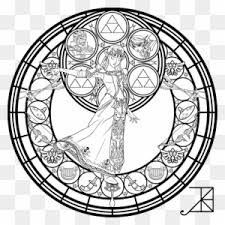 Christmas Stained Glass Window Midnight Sparkle Coloring Pages Free Transparent Png Clipart Images Download (with free printable coloring sheet)! christmas stained glass window