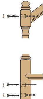 Drill a hole onto the joist where the newel post is bolted. Staircase Installation Help And Tips