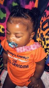 Pin By Tynice On Brittany Black Baby Hairstyles Cute Black Babies Baby Girl Hair