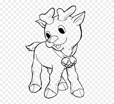 Reindeer coloring pages are fun, but they also help kids develop many important skills. Christmas Baby Reindeer Coloring Pages Preschool In Baby Reindeer Coloring Pages Free Transparent Png Clipart Images Download
