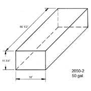 Manufactured with dual baffles designed to provide added stability during transportation. Trionic 50 Gallon Marine Rv Water Tank B 2050 2 Tank Depot