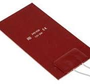 Tapis chauffant en silicone Rectangle RS PRO, 12 V c.c., 5 W, 50 x 100mm