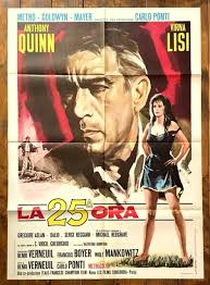 MANIFESTO FILM "LA 25a ORA 2F EUR 30,00