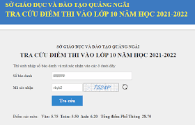 .điểm các môn thi và công bố kết quả đối sánh điểm thi tốt nghiệp thpt năm 2021 với điểm học bạ lớp 12. Tra Cá»©u Ä'iá»ƒm Thi Vao Lá»›p 10 Tá»‰nh Quáº£ng Ngai NÄƒm 2021