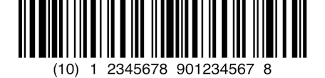 Gs1 128 uses application identifiers to include additional data such as expiration dates batch number quantity weight and many other types of information. Code 128 Barcode Examples