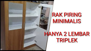 Rak piring dari besi pilihan online terbaik sumber : Membuat Rak Piring Minimalis Dari Triplek Hanya 2 Lembar Youtube