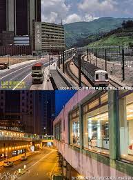 荃灣西樓角路近荃灣站 地鐵車廠 1983年7月19日 world cities tsuen wan kwai chung