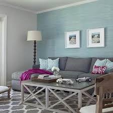 Aqua Blue And Charcoal Gray Living Room Design Gray Living Room Design Living Room Grey Teal Living Rooms