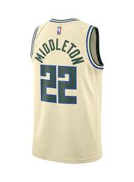 Get the best deals on milwaukee bucks nba fan jerseys when you shop the largest online selection at ebay.com. Nike Khris Middleton City Edition Cream City Milwaukee Bucks Swingman Bucks Pro Shop
