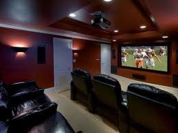 A dad of four gets a home movie theater (complete with concession stand). Man Cave Designs Man Cave Furniture Floor Plans