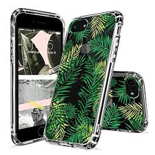 Amazon Com Iphone 7 Case Iphone 7 Case Clear Mosnovo Tropical Banana Leaves Clear Design Printed T Iphone Case Fashion Iphone 7 Cover Case Girly Iphone Case