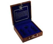 Luxury Black Lacquer Wood Perfume Box Custom Logo Printed ...