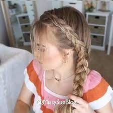 Dutch Side Braid Tutorial Video Hair Styles Side Braid Tutorial Braids For Long Hair