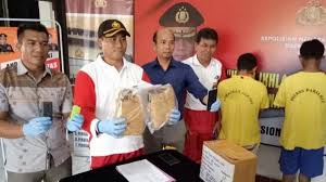 Sugi menjadi tersangka atas laporan dugaan penghinaan. Kirim Ganja Pakai Jne 2 Kurir Narkoba Asal Pariaman Diangkut Polisi Bagian 1