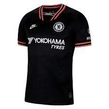 Das aktuelle fc chelsea trikot 2020/21. Nike Chelsea Fc Herren Champions League Trikot 2019 20 Schwarz Weiss Fussball Shop