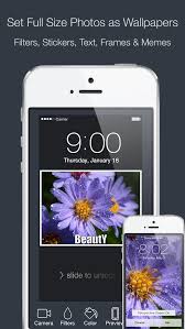 Iphone App Instawall Wallpaper Instasize Fix Fit For Ios7 Home Screen Lock Screen Background With Wallpaper Fix Smartphone Photography Iphone Photography