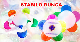 Jual Stabilo Bunga Stabilo Bunga 5 Warna Pulpen