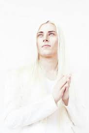 Collection of portraits of men and women with different hairstyles in circular frames isolated on white background. Thranduil Oropherion Long White Hair Long Hair Styles Long Hair Styles Men