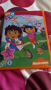 Friends everyday on nick jr.! Dora The Explorer Meet Diego Dvd 2 00 Picclick Uk