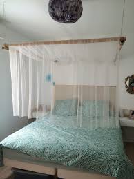 Ciel De Lit Bambou Diy Baldaquin Suspendu Chambre Lit Bambou Ciel De Lit Deco Chambre