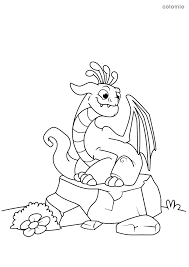 How about framing it to display in the room of a child born in a dragon year? Dragons Coloring Pages Free Printable Dragon Coloring Sheets