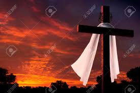 Most relevant best selling latest uploads. Dramatic Sunrise With Large Easter Morning Cross Burial Cloth Stock Photo Picture And Royalty Free Image Image 23327165
