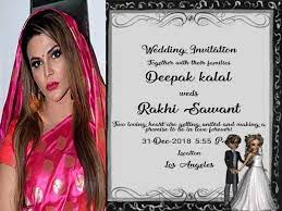 Rakhi Sawant announces her wedding with Deepak Kalal; SRK, KJo to attend  confirms Rakhi 