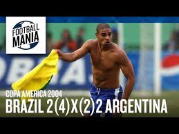 These were the words of a distraught javier zanetti on 25 july 2004. Copa America 2004 Final Brasil 2 4 X 2 2 Argentina Brasil Campeao Youtube