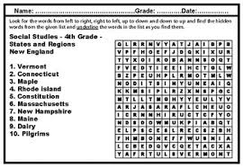 You can create printable tests and worksheets from these grade 4 social studies questions! 4th Grade Social Studies Word Search Worksheets Us Social Studies Sub Plans