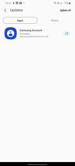 You can also use your samsung account to back up the information on your phone. Samsung Account Update Available In Galaxy Sto Samsung Members