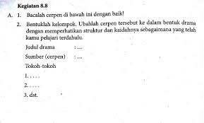 Contoh Soal Dan Jawaban Bahasa Indonesia Materi Cerpen Ilmusosial Id