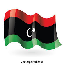 The used colors in the flag are red, green, black, white. Libyan Flag Vector Clip Art Free Vector Image In Ai And Eps Format Creative Commons License