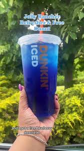 Refreshing Vitamin-Enriched Tea Drinks : Dunkin' Refresher