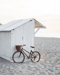 Hollandrad Strandleben Fahrrad Design Bilder