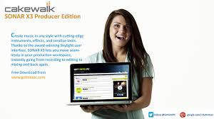 Cakewalk sonar x3d version : Sonar X3 Producer Edition Free Download