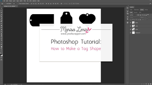 To Create An Interesting Tag Shape In Photoshop All You Need To Do Is Combine A Few Shapes Together Photoshop Elements Tutorials Photoshop Photoshop Tutorial