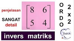 Maybe you would like to learn more about one of these? Invers Matriks Ordo 2 X 2 Simpel Mudah Enteng Ndak Bikin Pusing Samasaya Belajardarirumah Youtube