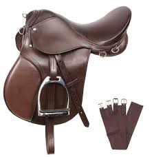 Acerugs New Brown All Purpose English Riding Horse Saddle