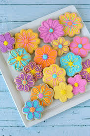 Summer Flower Decorated Cookies Glorious Treats Flower Sugar Cookies Decorated Flower Cookies Flower Cookies