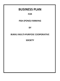 Here's a sample 'executive summary' for an agriculture business plan My Catfish Business Plan Cooperative Business