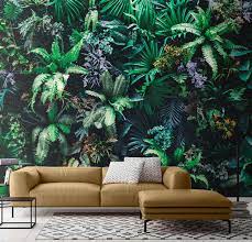 Leafy Jungle Wallpaper Mural Wallsauce Uk Jungle Wallpaper Mural Wallpaper Wallpaper