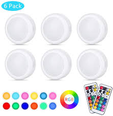 Maybe you would like to learn more about one of these? Cadrim Puck Lights Led Color Changing Puck Lightings And Dimmable Under Cabinet Lights Battery Powered Under Counter Lights With 2 Wireless Remote Controls For Puck Lights Color Changing Led Cabinet Lighting