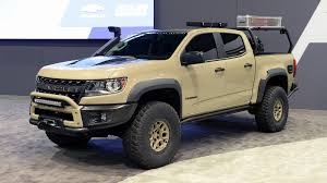 Automotiveblogz Chevrolet Colorado Zr2 Aev Concept Sema 2017 Chevy Trucks Chevy Colorado Chevrolet Colorado