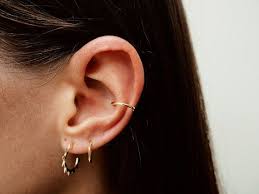 Tiny Hoop Earrings Perfect For Any Occasion Minimalistic Delicate Yet With An Edge Very Comfortable For Everyday Tiny Hoop Earrings Ear Piercings Piercings