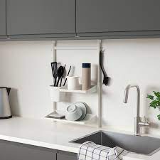 And what usually sets the tone in your kitchen are the kitchen units. Sunnersta Kitchen Organizer Set No Drill Shelf Dish Drainer Container Ikea